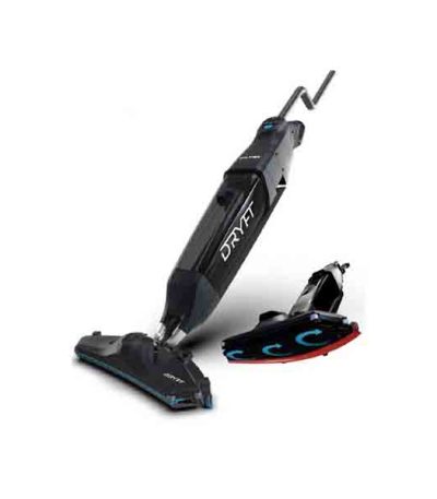 Compact Nilfisk Dryft Instant Scrubber Dryer with low-profile head and ergonomic design