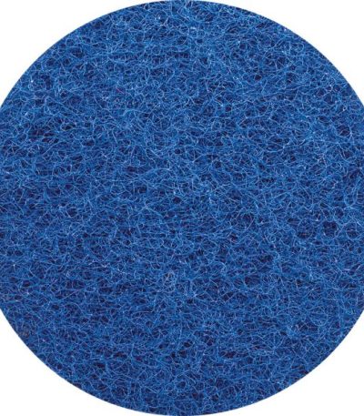Blue Glomesh 500mm scrubbing pad for floor machines