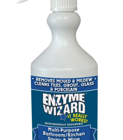 Multi-purpose enzyme cleaner for bathrooms and kitchens