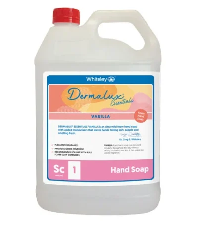 Dermalux Foaming Soap Essential - Vanilla 5L