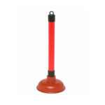 Rubber Plunger with a 110mm diameter head and soft rubber material, ideal for clearing household blockages.