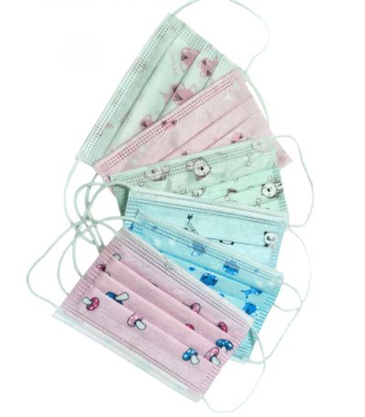 Kids Disposable Face Mask Assorted Design 10-Pack