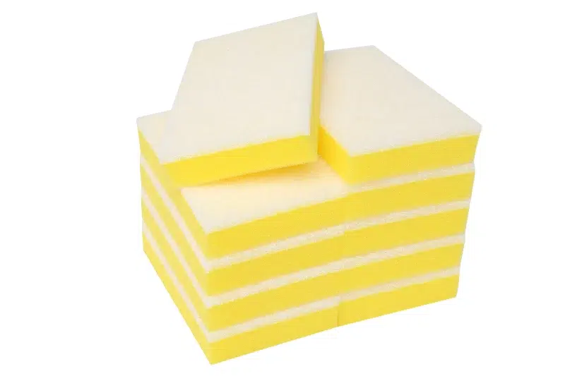 EDCO Non-Scratch Scourer/Sponge 15x10x3cm for delicate surface cleaning without scratching.