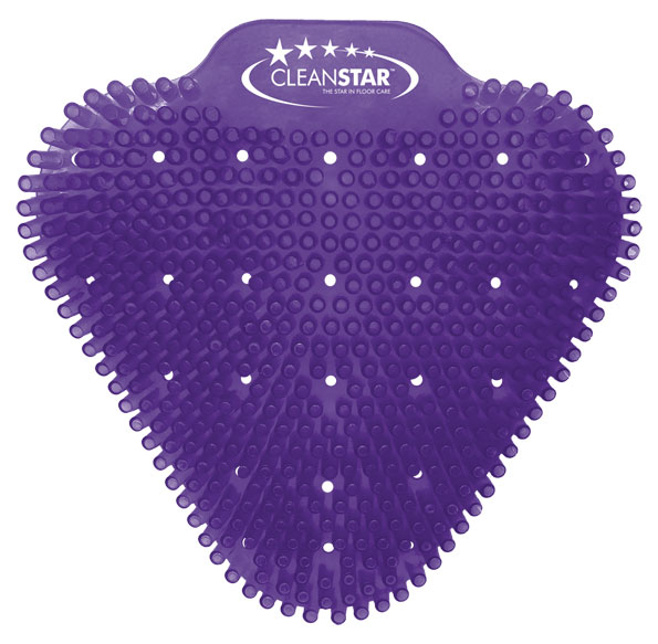 Urinal Screen Anti-Splash Lavender with Micro-Tube Technology for splash prevention and odor control