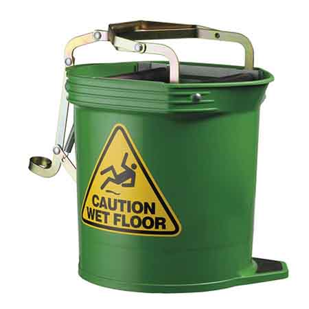 Mop Bucket Wringer 15L Green EDCO