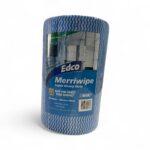 Merriwipes Blue microfiber cleaning cloth roll