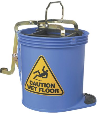 Mop Bucket 16L Blue for Efficient Cleaning