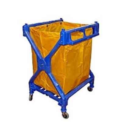 Scissor Trolley Plastic Complete with Bag for Cleaning and Storage