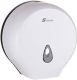 Jumbo Toilet Roll Dispenser Polycarb Lockable – Ideal for high-traffic areas, reduces wastage and maintenance.