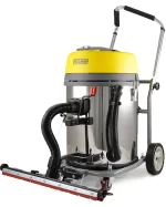 Pullman 60L Wet & Dry Outrigger Vacuum Cleaner with ergonomic design