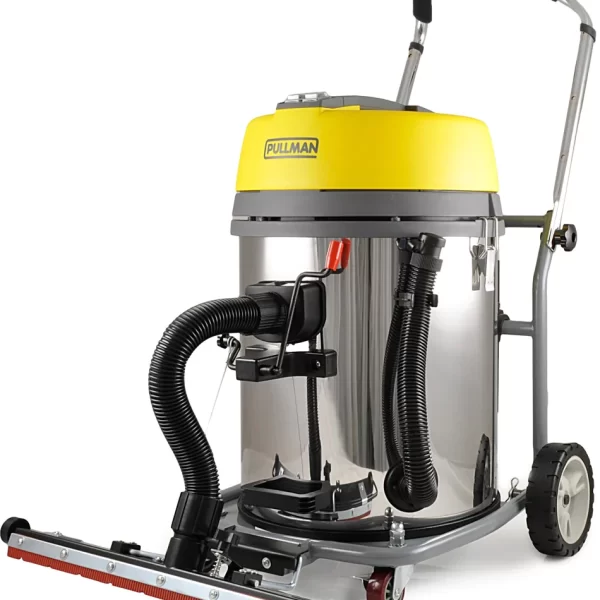 Pullman 60L Wet & Dry Outrigger Vacuum Cleaner with ergonomic design