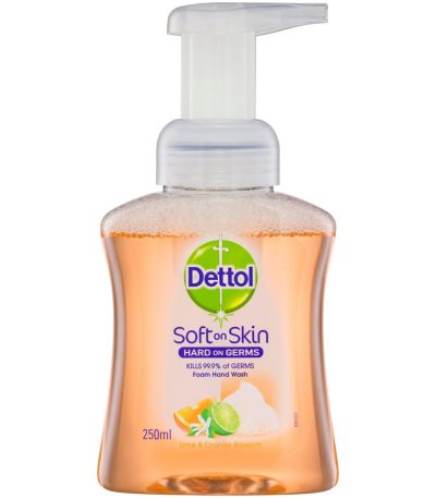 Dettol Foam Hand Wash Lime & Orange Blossom Pump 250ML