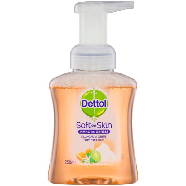 Dettol Foam Hand Wash Lime & Orange Blossom Pump 250ML