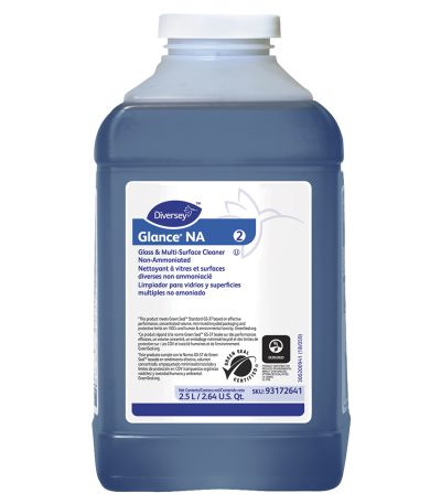 Glance 2.5L Concentrate Glass Cleaner for streak-free shine on windows and mirrors