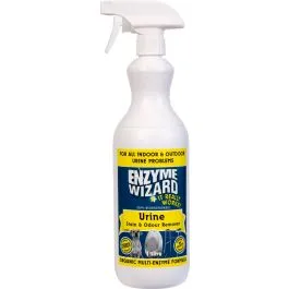 Enzyme Wizard Urine Stain & Odour Remover 1L Spray for carpets, fabrics, and floors