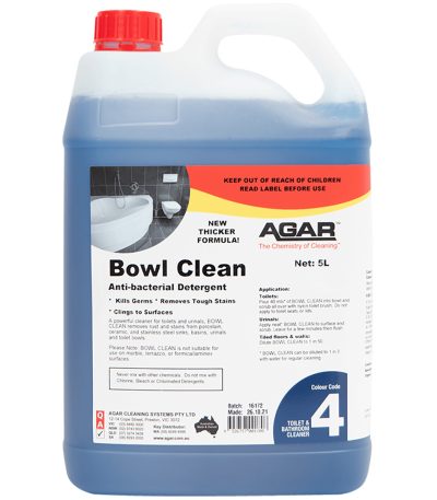 Agar Bowl Clean 5L