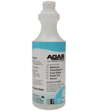 Agar Fast Glass 500ml Bottle Only * No Trigger