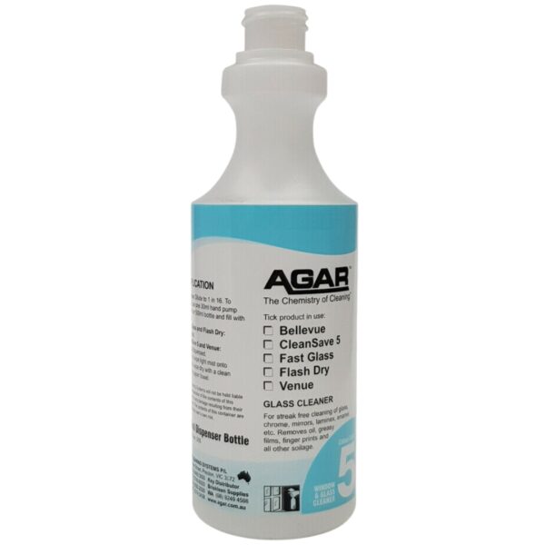 Agar Fast Glass 500ml Bottle Only * No Trigger