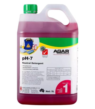 AGAR PH7 Neutral Detergent 5Lt - Floor Cleaning Chemicals