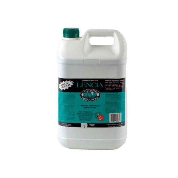 LENCIA 5L Bathroom Cleaner Spray for Mould and Grime Removal