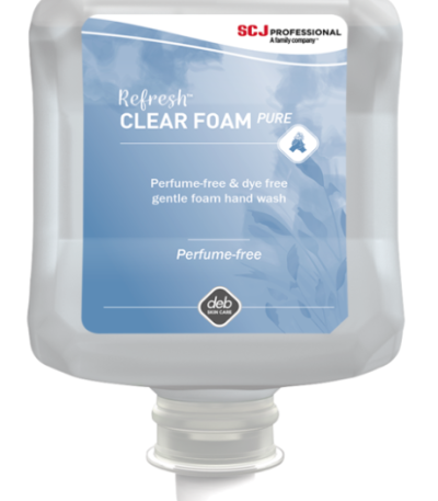 Deb Refresh Clear FOAM Perfume-Free & Dye-Free Gentle Hand Wash