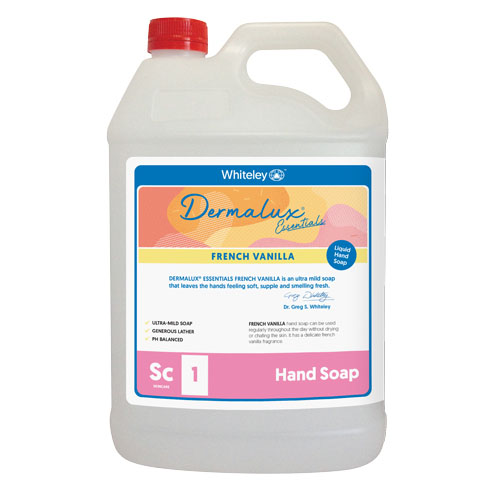 Dermalux Essential French Vanilla 5L Liquid Soap