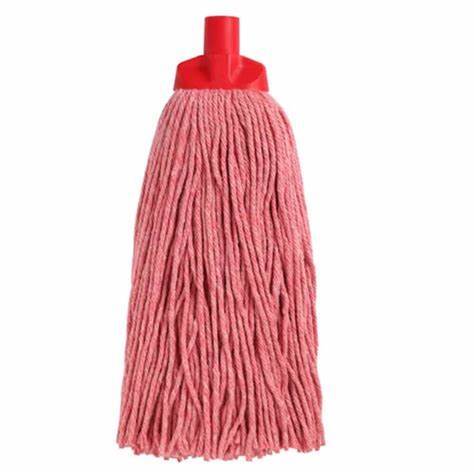 ROUND MOP HEAD RED ENDURO