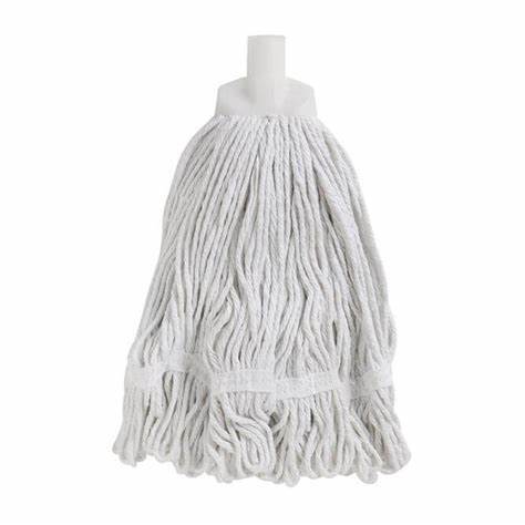 ROUND MOP HEAD WHITE ENDURO