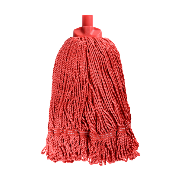 MOP HEAD RED MICROFIBRE ENDURO