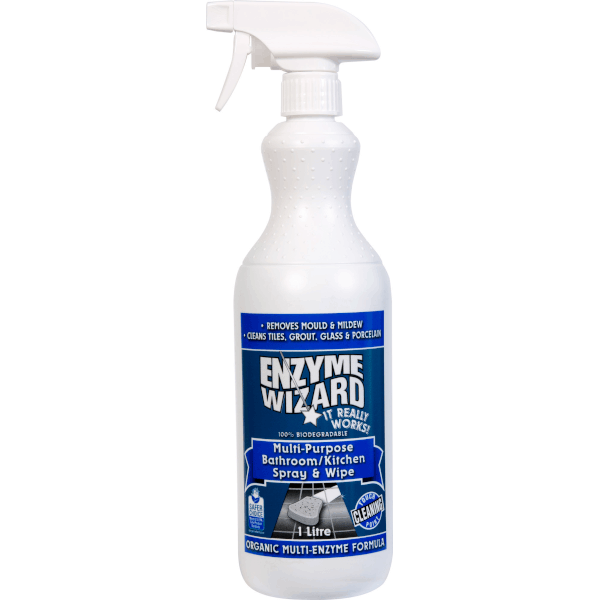 Enzyme Multi-Purpose 1L Spray Cleaner for Bathroom and Kitchen