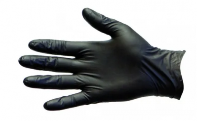 Industrial Grade Black Nitrile Powder-Free Gloves Small (Box of 100)