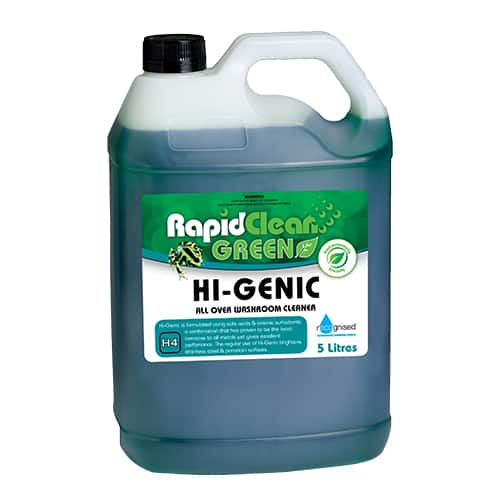 Rapid Hi-Genic 5L All Over Bathroom Cleaner for tough bathroom stains and grime