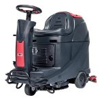 Viper AS530R, a compact ride-on scrubber dryer