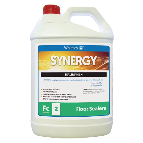 Asepti Synergy 5L biofilm-removing detergent for cleaning medical instruments and endoscopes.