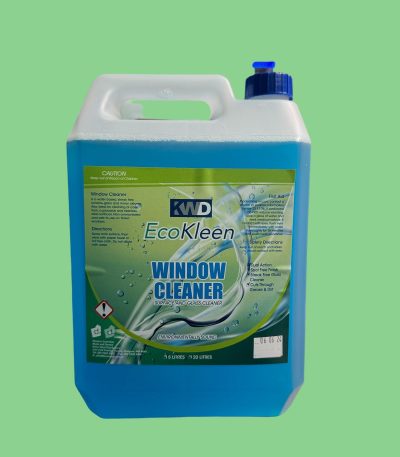 EcoKleen Window Cleaner 5L for streak-free glass, window, and mirror cleaning