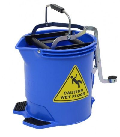 Edco 15L Blue Mop Bucket with Wringer