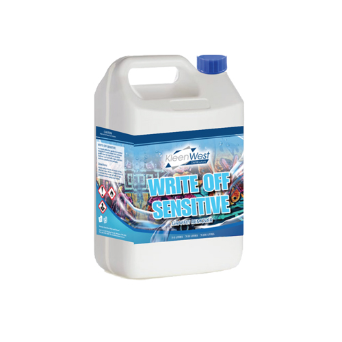 Write Off Sensitive 5L Gentle Graffiti Remover with citrus oil formula for sensitive surfaces