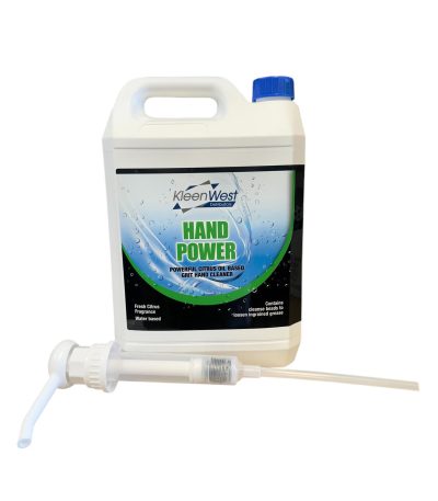 KW Hand Power 5L with pump for tough grime removal in workshops