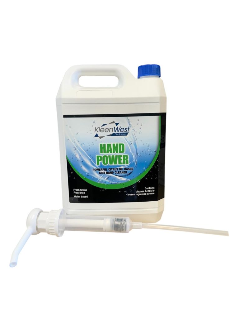 KW Hand Power 5L with pump for tough grime removal in workshops