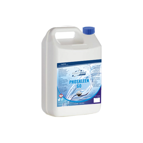 Phoskleen 60 (5L), a highly active rust and scale remover for effectively eliminating corrosion and mineral deposits from surfaces