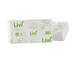 LIVI 7200 Multifold Hand Towels 1-Ply 20 Packs