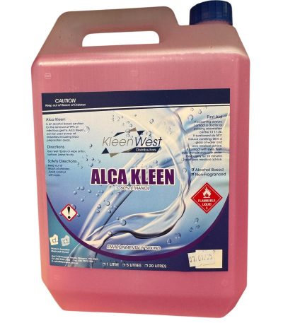 Alca Kleen 5L Alcohol-Based Sanitiser for Germ Removal