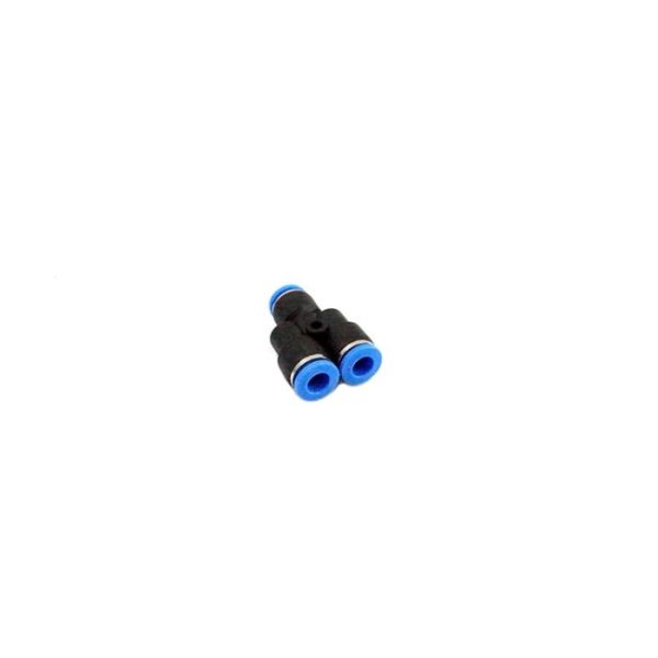 Quick Connect Y 6.0mm (OD) Connector for Hose Systems