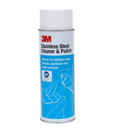 3M Stainless Steel Cleaner and Polish 600g can with citrus scent
