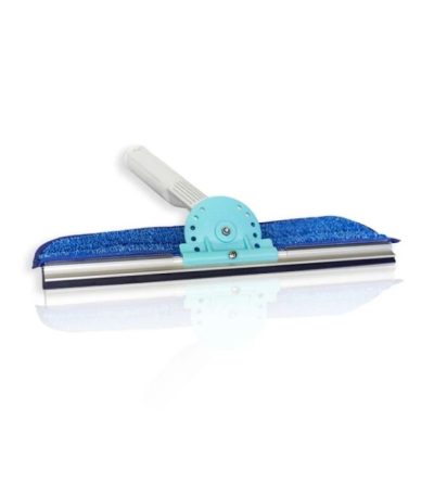 Wagtail Slimline Flipper lightweight window cleaning squeegee with microfiber pad