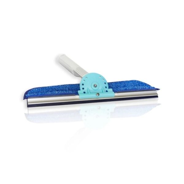 Wagtail Slimline Flipper lightweight window cleaning squeegee with microfiber pad