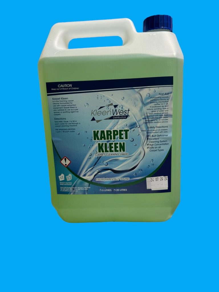 Karpet Kleen Carpet Cleaner – Low Foam, High Concentration, Built-In Defoamer