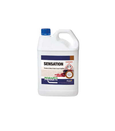 5L Sensation Protein Carpet Spotter for removing blood, vomit, and food stains from synthetic carpets