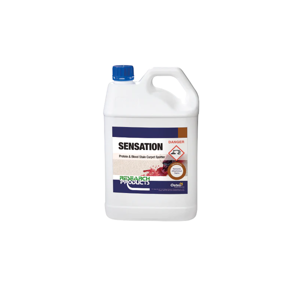 5L Sensation Protein Carpet Spotter for removing blood, vomit, and food stains from synthetic carpets
