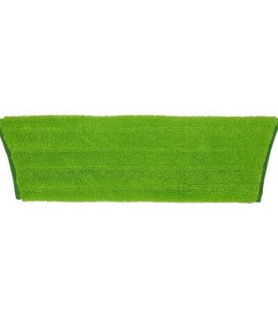 Green microfibre mop pad 40cm for Edco flat mop